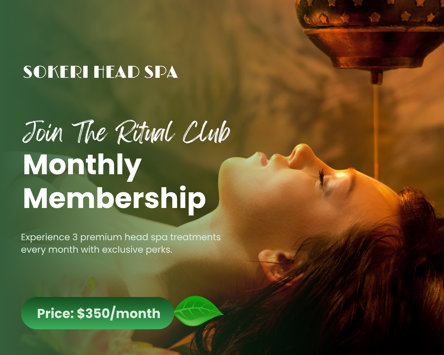The Ritual Club – Monthly Head Spa Membership